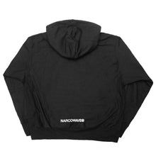 Load image into Gallery viewer, NARCOWAVE X CHAMPION - &quot;N&quot; LOGO HOODED SWEATSHIRT BLACK